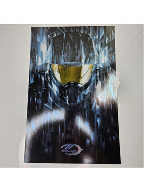 Exclusive Halo 4 Limited Edition Poster Lithograph Xbox 360 Master Chief